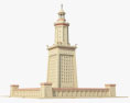 Faro di Alessandria Modello 3D